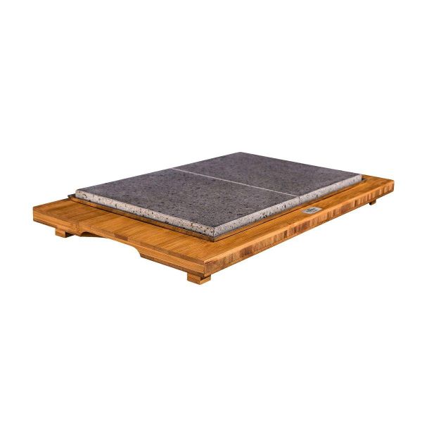 Piastra pietra lavica BASIC 25X38 Rettangolare Adatta Per Servizio Caldo