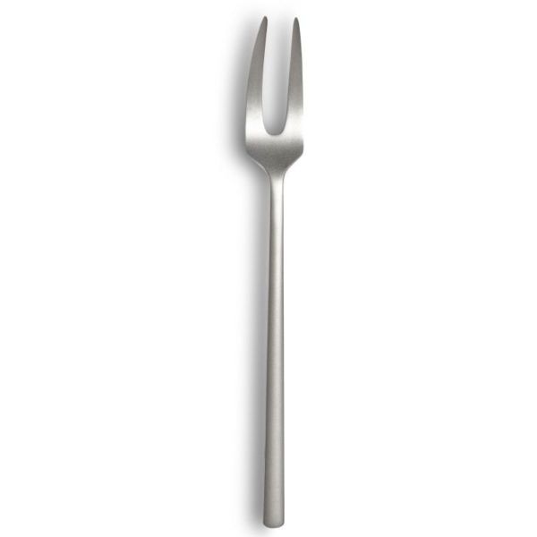 Forchetta Everest Da Carne a Due Rebbi Satinato Opaco - Set da 6 pezzi