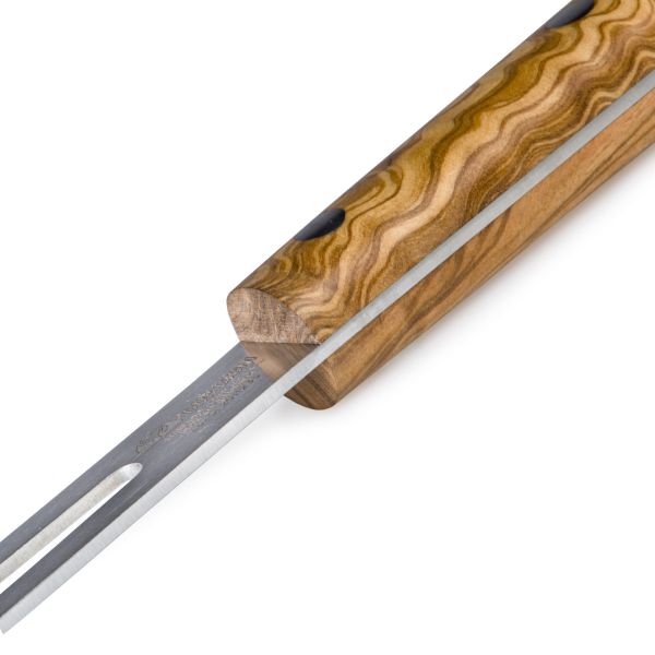 Forchettone Giapponese In Legno D'Ulivo