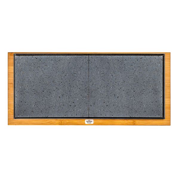 Piastra Pietra Lavica Basic MAXI Multipietra 25x60 Adatta Per Servizio Caldo